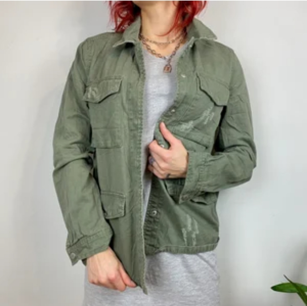 Madewell military utility jacket